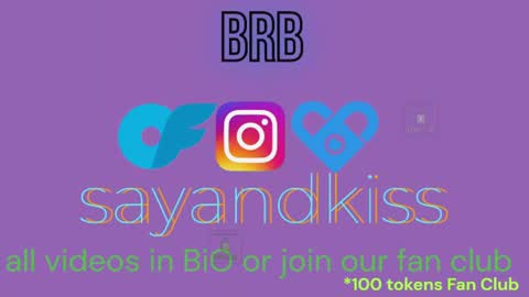 say_and_kiss — similar cam model