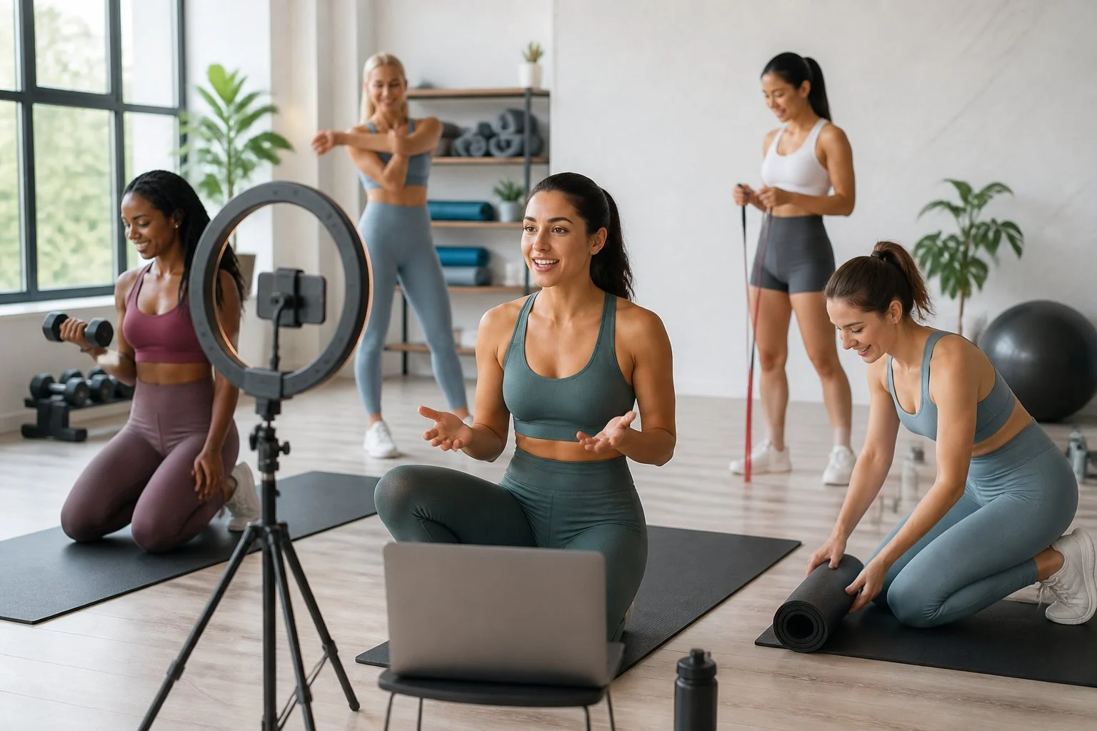 Athletic Cam Girls: Live Fit, Toned & Sporty Cam Models