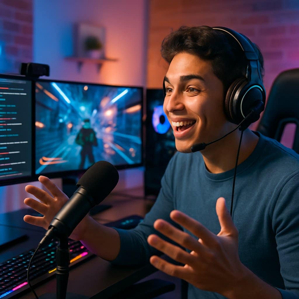 streamer engaging with chatterbate Audience and connecting with viewers